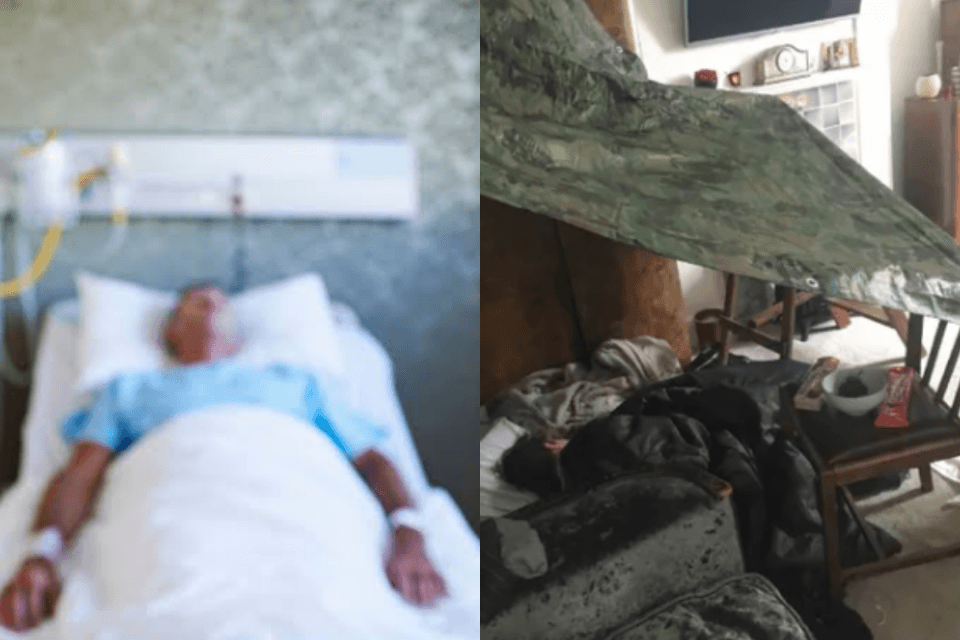 Apresentadora diz que filho acampa ao lado da cama do pai que ficará em coma para sempre: "desculpa te deixar"