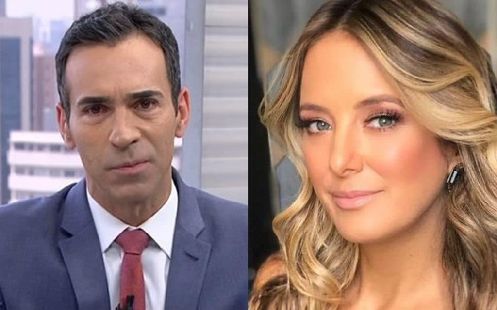 César Tralli, após revolta ao vivo na Globo, desabafa sobre casamento com Ticiane Pinheiro: "Muito difícil"
