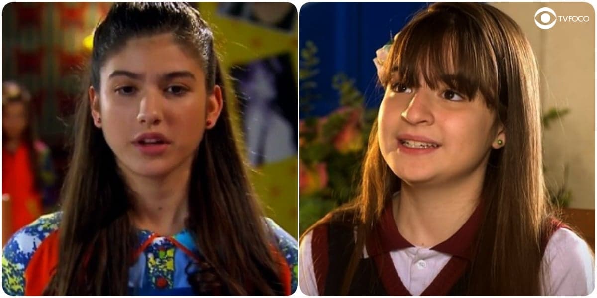 Giovanna Grigio (Mili) em Chiquititas e Sophia Valverde (Poliana) em As Aventuras de Poliana; novelas registraram péssima audiência (Foto: Reprodução/SBT/Montagem/TV Foco) Giovanna Grigio (Mili) em Chiquititas e Sophia Valverde (Poliana) em As Aventuras de Poliana; novelas registraram péssima audiência (Foto: Reprodução/SBT/Montagem/TV Foco)