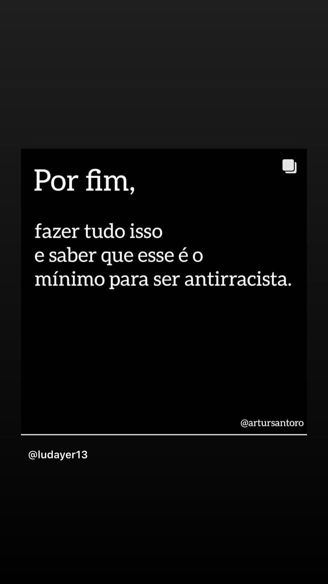 Fernanda Souza finalizou seu apelo pedindo o mínimo (Foto: Reprodução/Instagram) Fernanda Souza finalizou seu apelo pedindo o mínimo (Foto: Reprodução/Instagram)