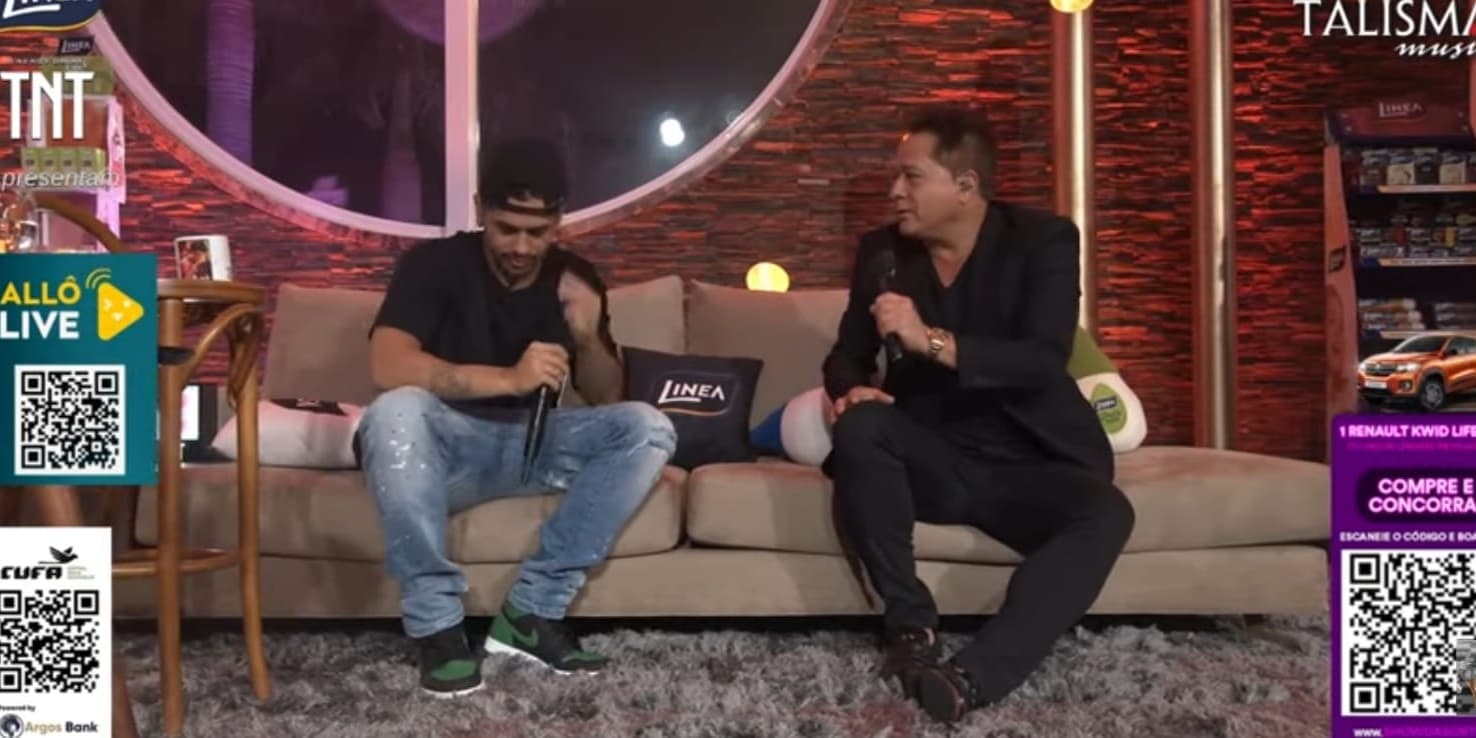 Zé Felipe e Leonardo falaram sobre Gusttavo Lima (Foto: reprodução) Zé Felipe e Leonardo falaram sobre Gusttavo Lima (Foto: reprodução)