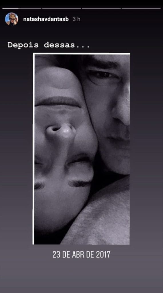 Natasha Dantas ao lado de William Bonner (Foto: reprodução/Instagram) Natasha Dantas ao lado de William Bonner (Foto: reprodução/Instagram)