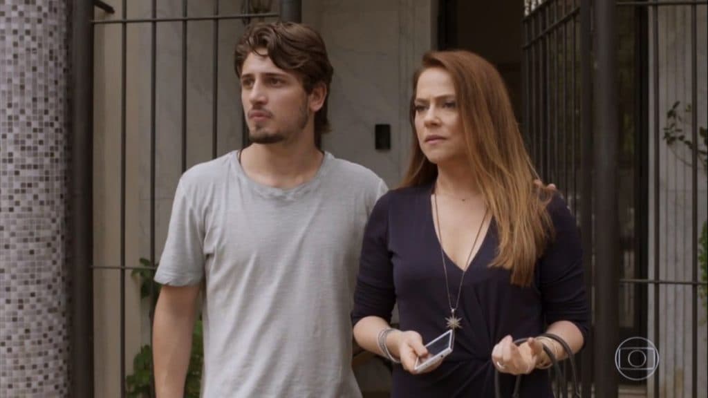 Rafael e Lili veem Germano Rafael e Lili veem Germano