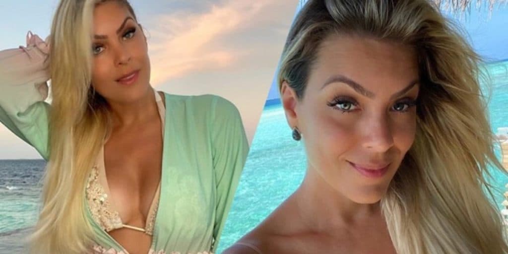 Seios explodindo, fotos de calcinha, relação com Denilson e casamento: Renata Fan, aos 42, tem vida escancarada