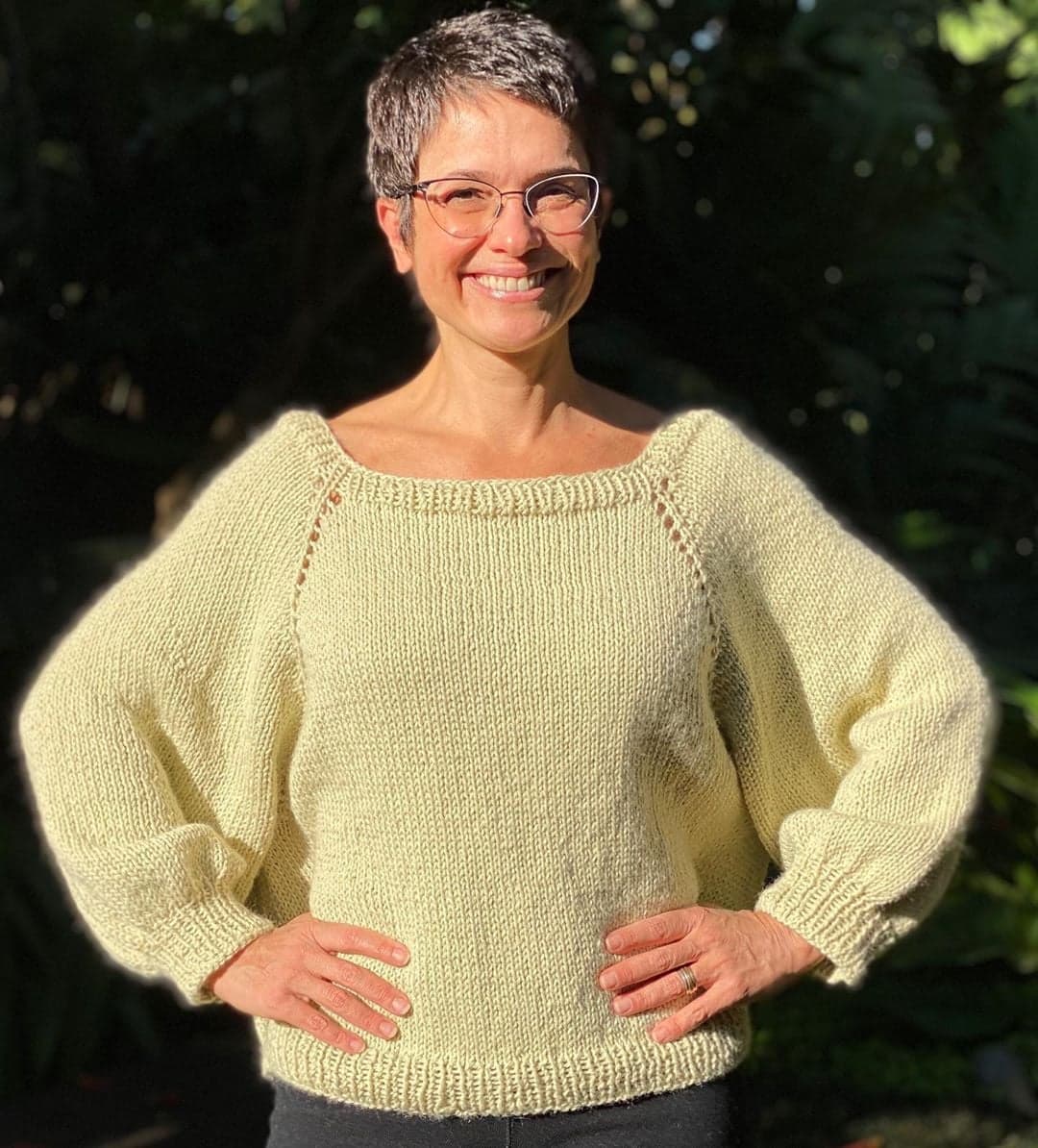 Sandra Annenberg exibiu a blusa que fez sozinha (Foto: Reprodução/Instagram) Sandra Annenberg exibiu a blusa que fez sozinha (Foto: Reprodução/Instagram)