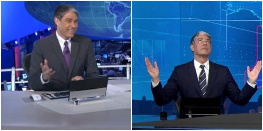 William Bonner tem dia histórico no JN, fica 35 minutos no mesmo assunto, se descontrola e anuncia demissão ao vivo