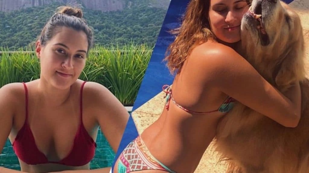 Filha de William Bonner, após foto de biquini e chutar privacidade, surge com camiseta e dá recado: "Eu não aguento"