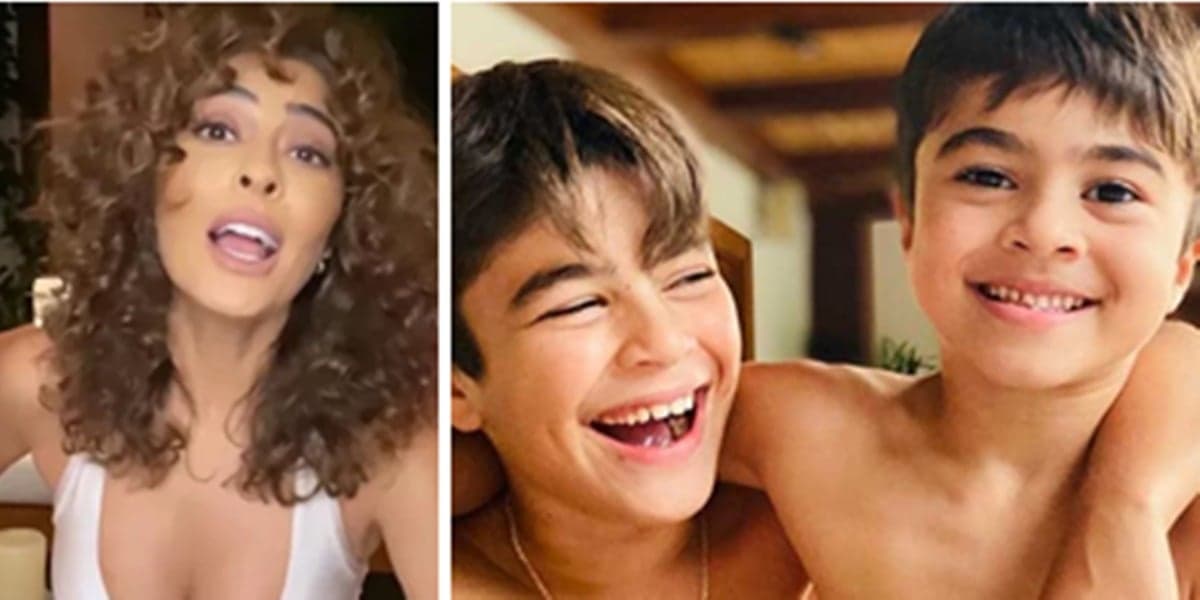 Juliana Paes teve momento de surto com o filho (Foto: Montagem/TV Foco) Juliana Paes teve momento de surto com o filho (Foto: Montagem/TV Foco)