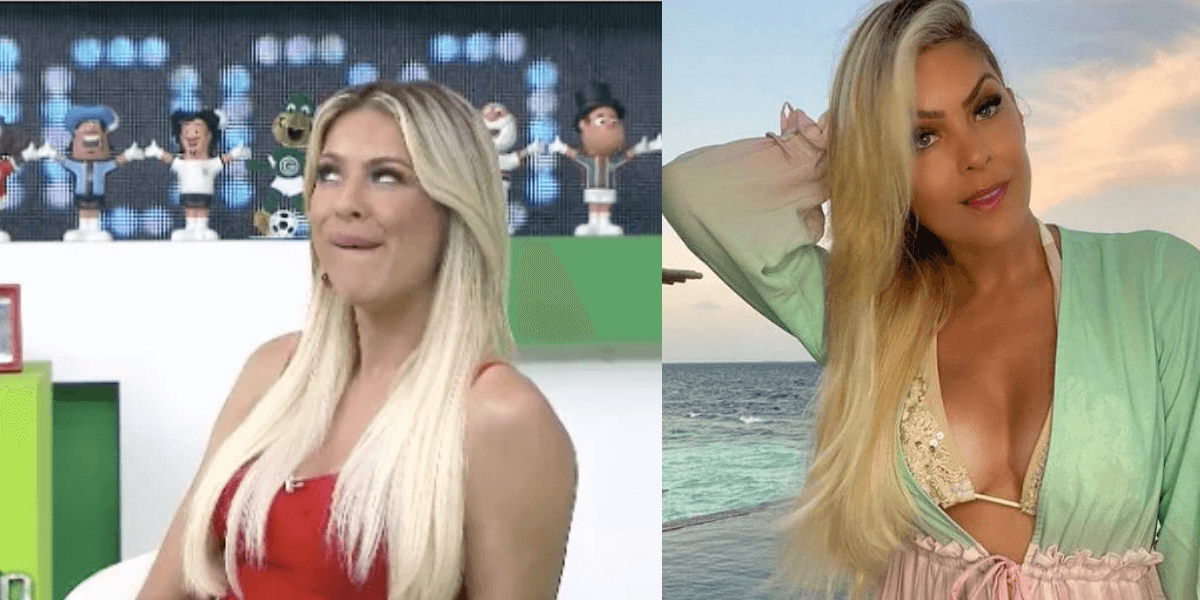 Renata Fan do Jogo Aberto na Band (Foto: Montagem) Renata Fan do Jogo Aberto na Band (Foto: Montagem)