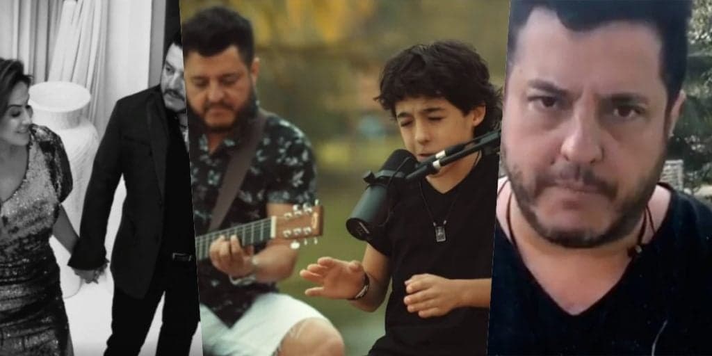 Bruno, da dupla com Marrone, tem tensão com esposa ao vivo, rejeição ao filho e público detona: "É só uma criança"