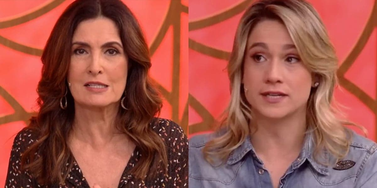 Fátima Bernardes e Fernanda Gentil no comando do Encontro; programa teve queda de audiência com apresentadora titular (Foto: Reprodução/Globo) Fátima Bernardes e Fernanda Gentil no comando do Encontro; programa teve queda de audiência com apresentadora titular (Foto: Reprodução/Globo)