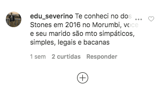 Maju Coutinho recebeu um relato de um seguidor (Foto: reprodução/Instagram) Maju Coutinho recebeu um relato de um seguidor (Foto: reprodução/Instagram)