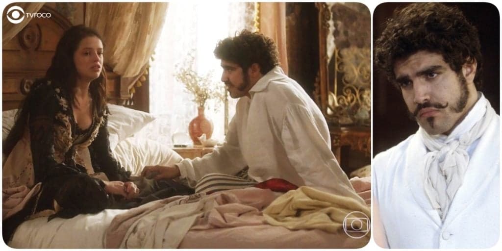 Domitila e Pedro em Novo Mundo Domitila e Pedro em Novo Mundo