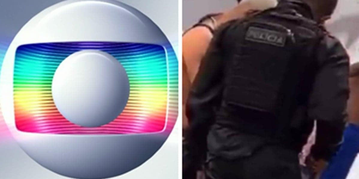 Ator da Globo foi revistado por policiais em favela (Imagem: Montagem/TV Foco) Ator da Globo foi revistado por policiais em favela (Imagem: Montagem/TV Foco)
