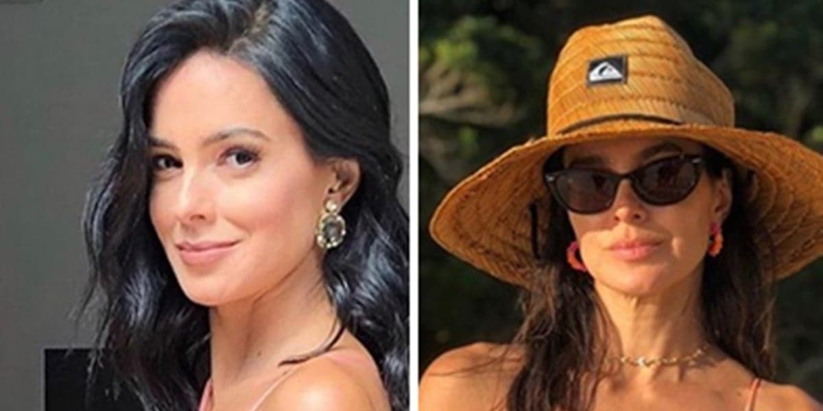 Vera Viel deixa corpo marcado em fotos de biquíni (Imagem: Montagem/TV Foco) Vera Viel deixa corpo marcado em fotos de biquíni (Imagem: Montagem/TV Foco)
