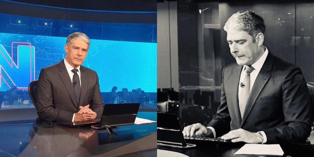 Após assumir fraqueza à frente do JN, William Bonner aparece em vídeo ao vivo para milhões e expõe: “Aliados”