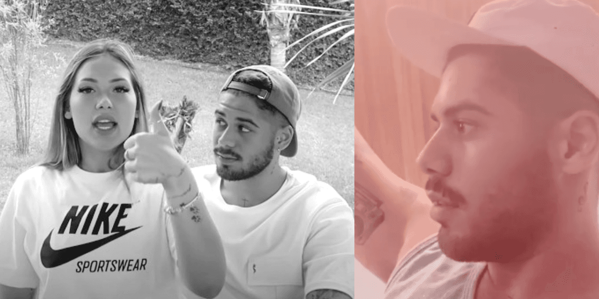 Zé Felipe e Virgínia estão namorando há mais de um mês (Foto: Montagem) Zé Felipe e Virgínia estão namorando há mais de um mês (Foto: Montagem)