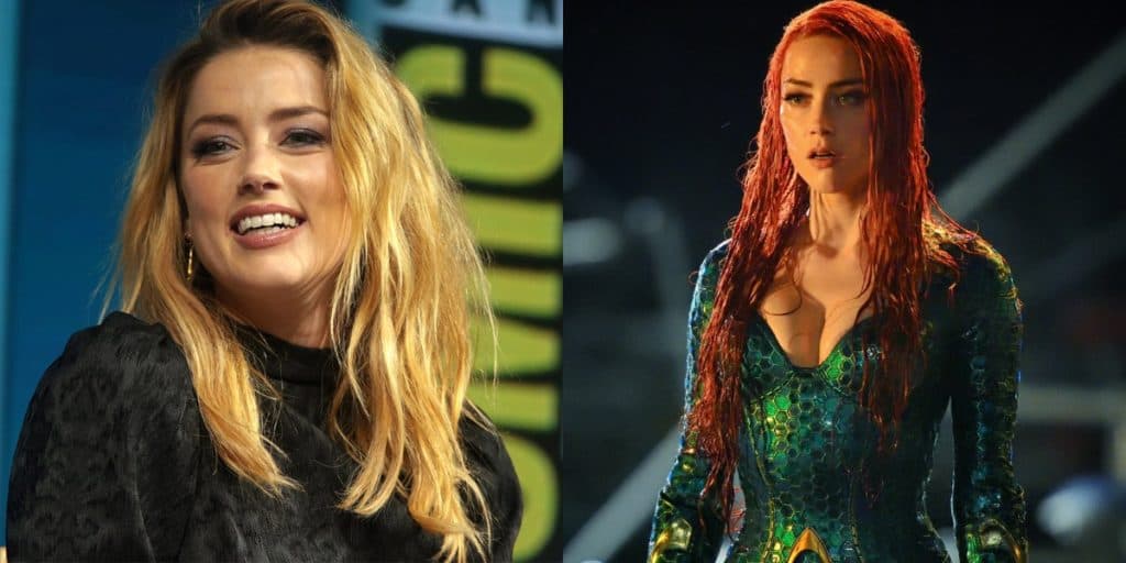 Amber Heard, estrela de Aquaman e ex de Johnny Depp, exibe decotão ousado e para tudo: "sexy"