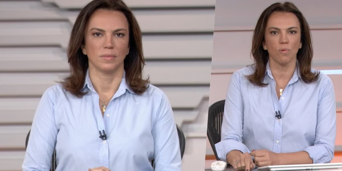 Ana Paula Araújo comanda o 'Bom Dia Brasi' (Foto: reprodução/Globo) Ana Paula Araújo comanda o 'Bom Dia Brasi' (Foto: reprodução/Globo)