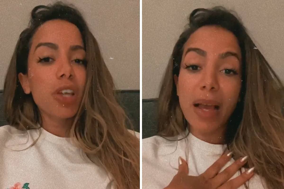 Anitta declarou estar à procura de moreno - Foto: Montagem Anitta declarou estar à procura de moreno - Foto: Montagem