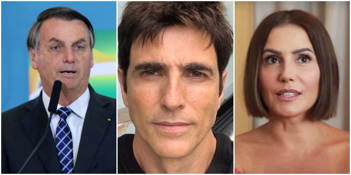 Bolsonaro está tocando o terror contra artistas da Globo - Foto: Montagem Bolsonaro está tocando o terror contra artistas da Globo - Foto: Montagem