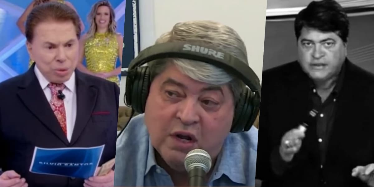 Datena já recebeu uma proposta de Silvio Santos (Foto: montagem) Datena já recebeu uma proposta de Silvio Santos (Foto: montagem)