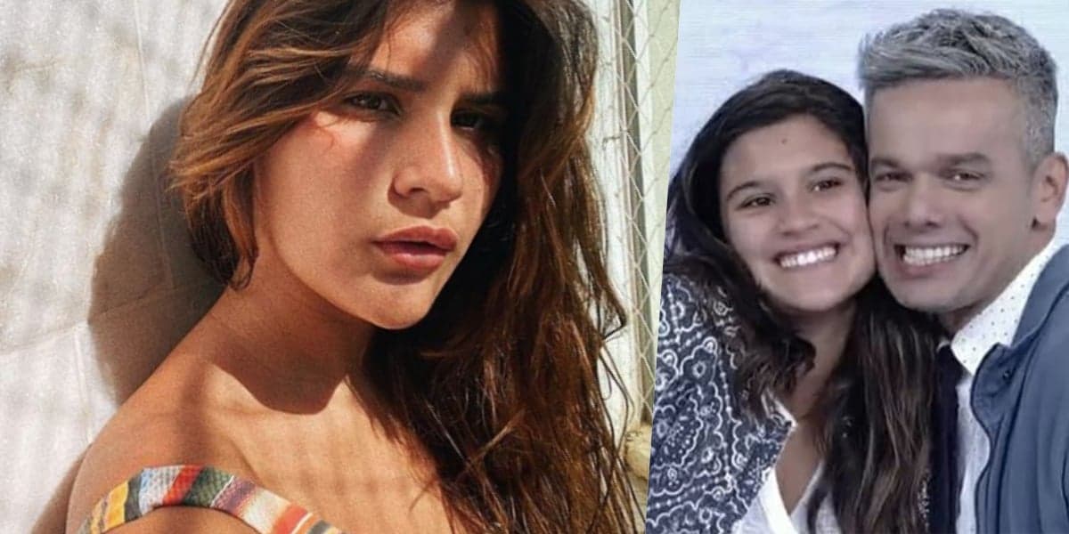 Giulia Costa tem Otaviano Costa como padrasto (Foto: montagem) Giulia Costa tem Otaviano Costa como padrasto (Foto: montagem)