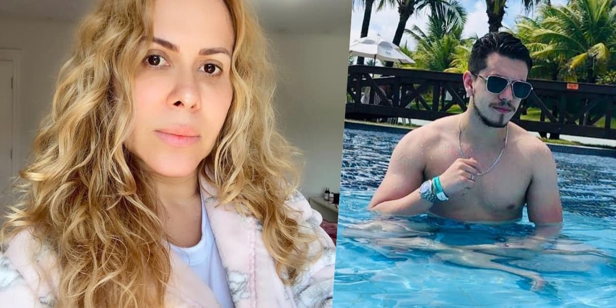 Joelma é mãe de Yago Matos (Foto: montagem) Joelma é mãe de Yago Matos (Foto: montagem)