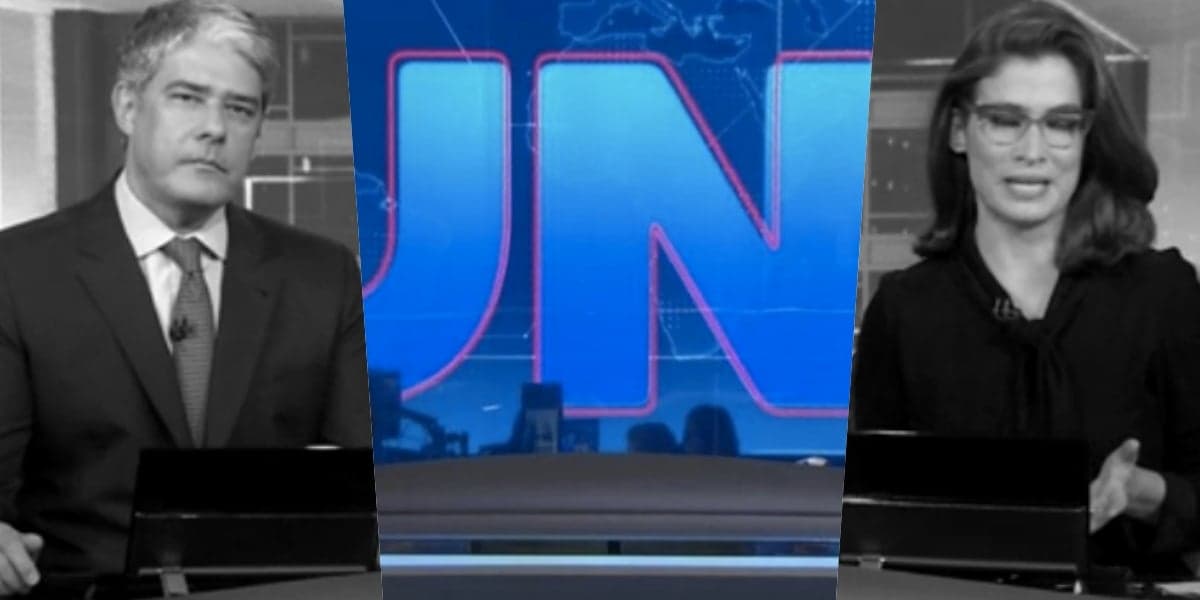 William Bonner e Renata Vasconcellos comandam o Jornal Nacional (Foto: reprodução/Globo) William Bonner e Renata Vasconcellos comandam o Jornal Nacional (Foto: reprodução/Globo)