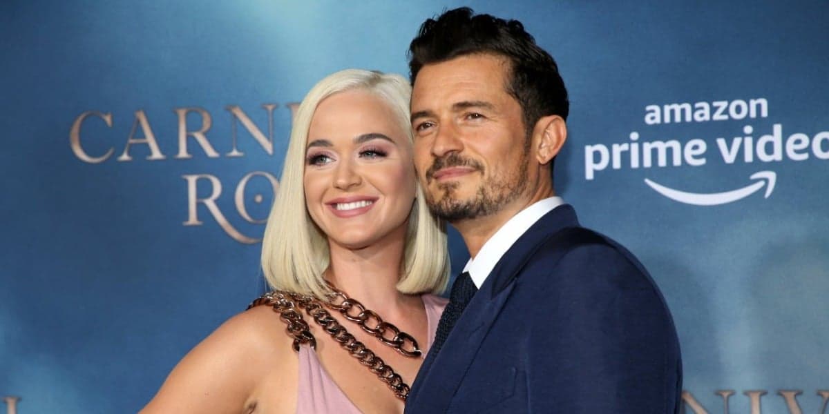 Katy Perry e Orlando Bloom (Foto: Reprodução) Katy Perry e Orlando Bloom (Foto: Reprodução)