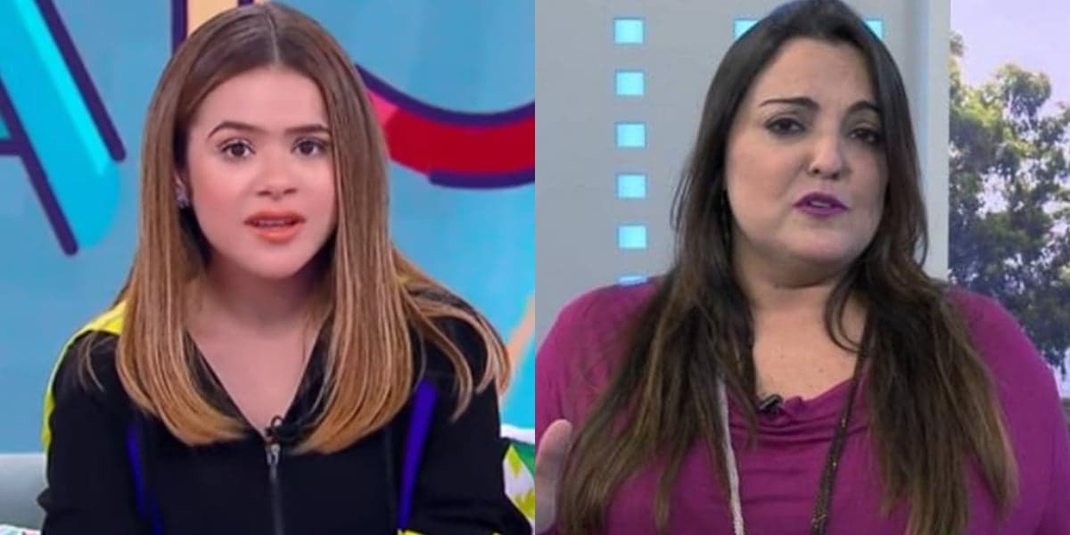 Maisa Silva no Programa da Maisa e Fabíola Reipert no A Hora da Venenosa; quadro de fofocas teve o dobro de audiência (Foto: Reprodução/SBT/Record) Maisa Silva no Programa da Maisa e Fabíola Reipert no A Hora da Venenosa; quadro de fofocas teve o dobro de audiência (Foto: Reprodução/SBT/Record)