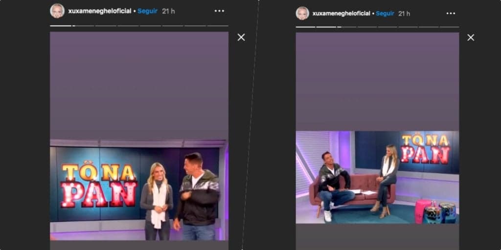 Xuxa apoia Leo Dias em divulgação de programa (Foto montagem) Xuxa apoia Leo Dias em divulgação de programa (Foto montagem)