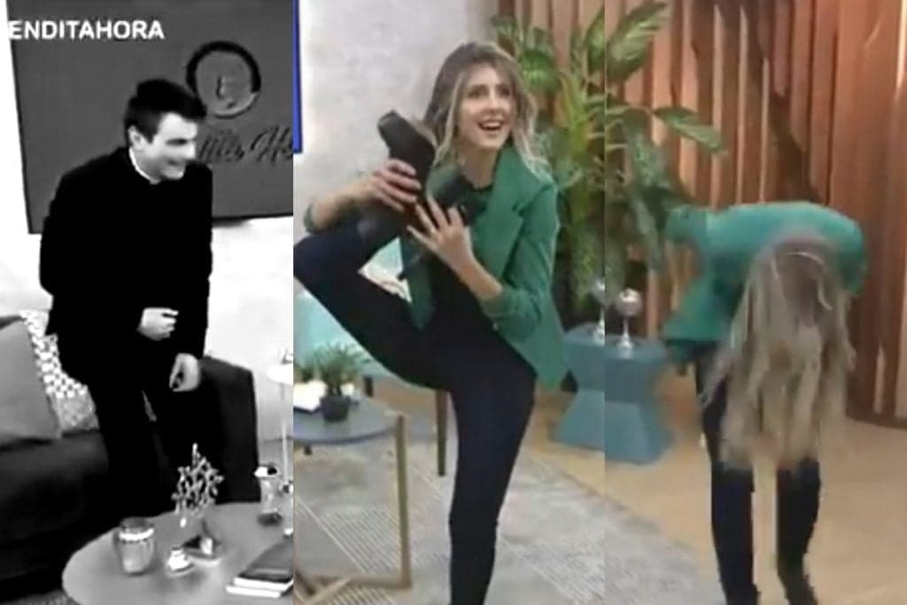 Mulher incorpora famosa ao vivo em emissora religiosa e deixa padre totalmente em choque: "Não da"