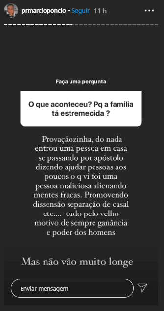 Família Poncio está passando por um momento de crise (Foto: Reprodução/ Instagram) Família Poncio está passando por um momento de crise (Foto: Reprodução/ Instagram)