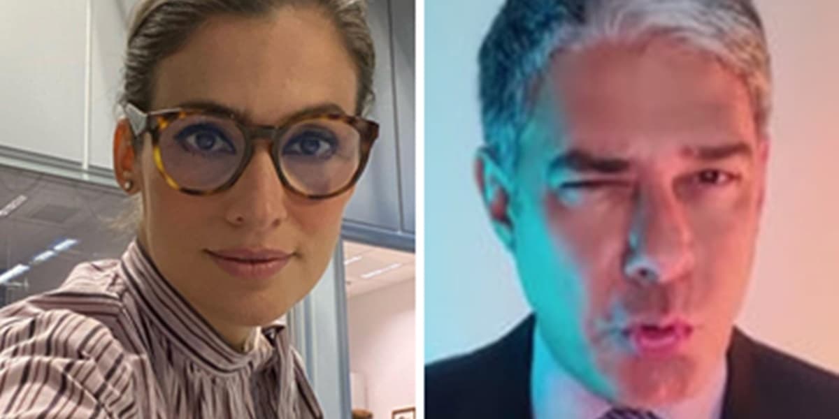 Renata Vasconcellos e William Bonner vivem intimidade de amigos nos bastidores do Jornal Nacional (Foto: Montagem/TV Foco) Renata Vasconcellos e William Bonner vivem intimidade de amigos nos bastidores do Jornal Nacional (Foto: Montagem/TV Foco)