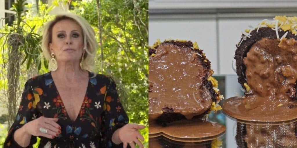 Ana Maria Braga prepara rocambole de sorvete de chocolate no Encontro com Fátima Bernardes de hoje (23/09)