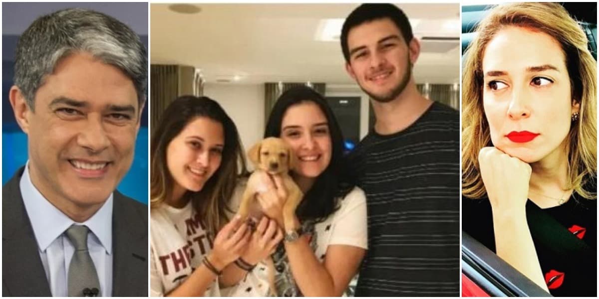 Casado com Natasha Dantas, William Bonner é pai de 3 da relação com Fátima Bernardes (Reprodução) Casado com Natasha Dantas, William Bonner é pai de 3 da relação com Fátima Bernardes (Reprodução)