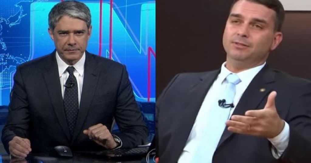 Após ataque a Bonner, âncora do JN contra-ataca ao vivo, expõe crime bárbaro de Flávio Bolsonaro e faz anúncio bomba