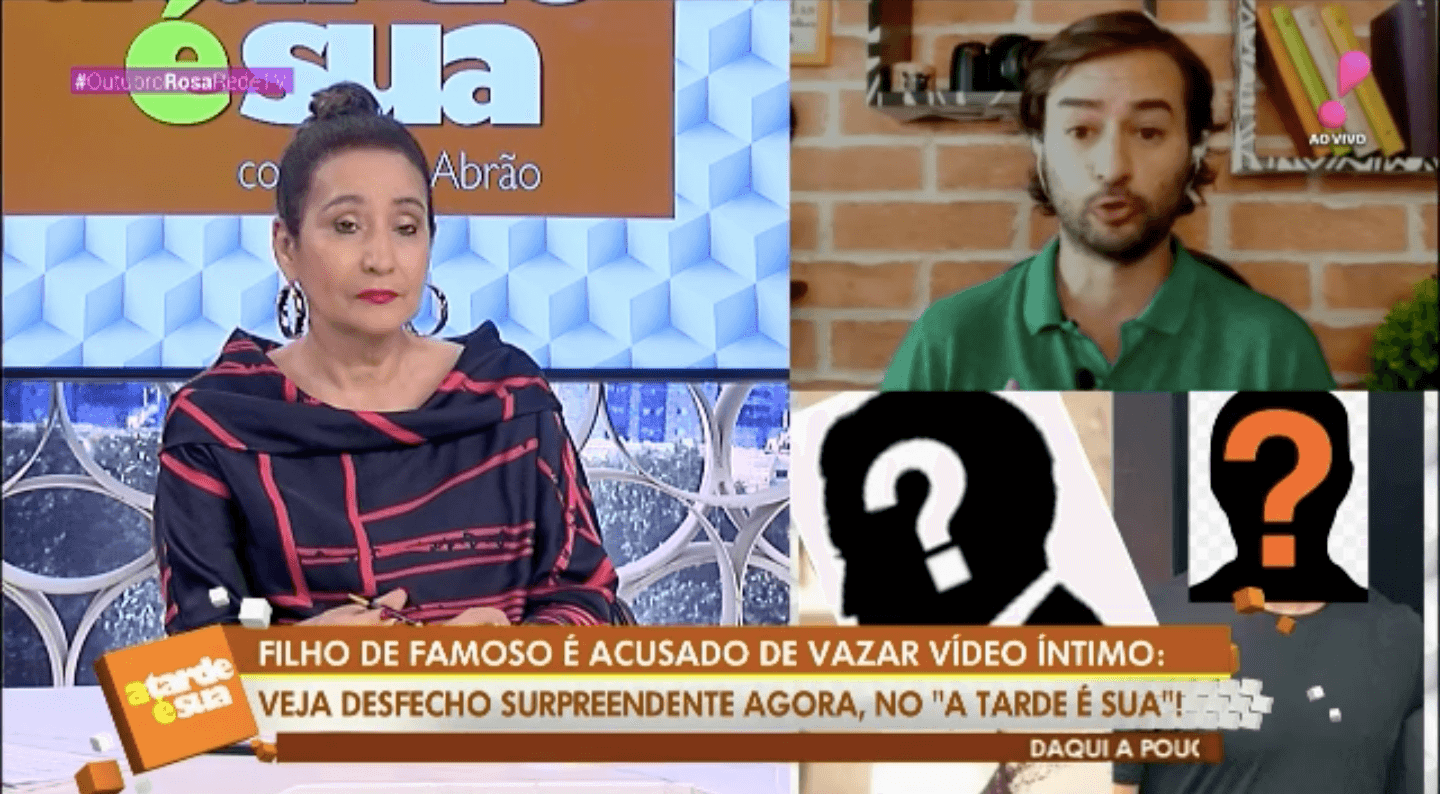 Sonia Abrão durante o 'A Tarde É Sua' (Foto: reprodução/RedeTV!) Sonia Abrão durante o 'A Tarde É Sua' (Foto: reprodução/RedeTV!)