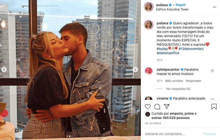 Poliana recebe festa surpresa sem Leonardo (Reprodução) Poliana recebe festa surpresa sem Leonardo (Reprodução)