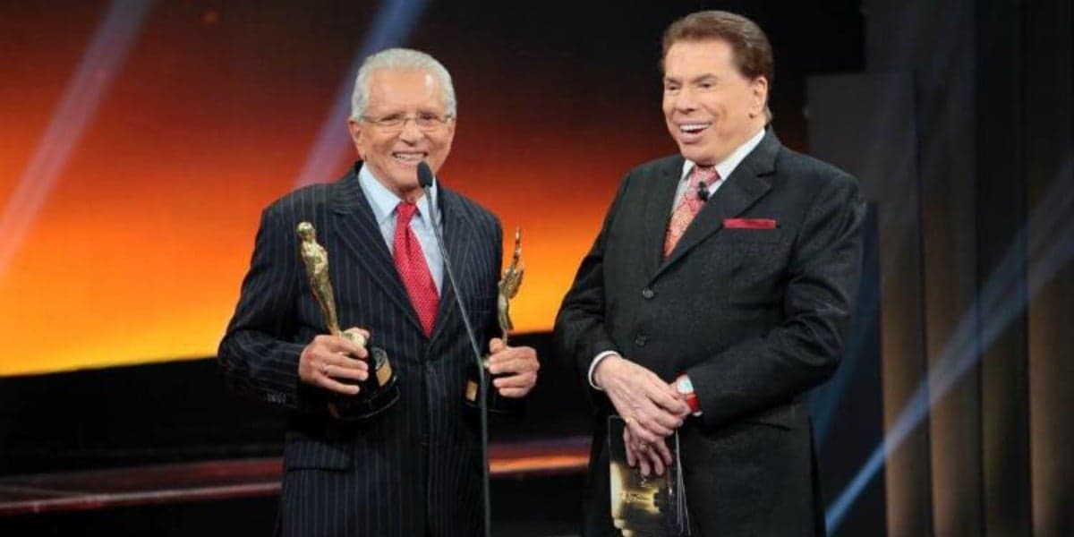 Carlos Alberto de Nóbrega e Silvio Santos (Foto: Reprodução/SBT) Carlos Alberto de Nóbrega e Silvio Santos (Foto: Reprodução/SBT)