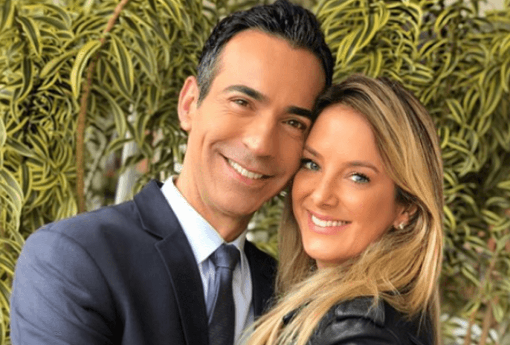 Ticiane vê César Tralli explodir na Globo, âncora chora em elevador e comunicado é feito: "Obrigado pela família"