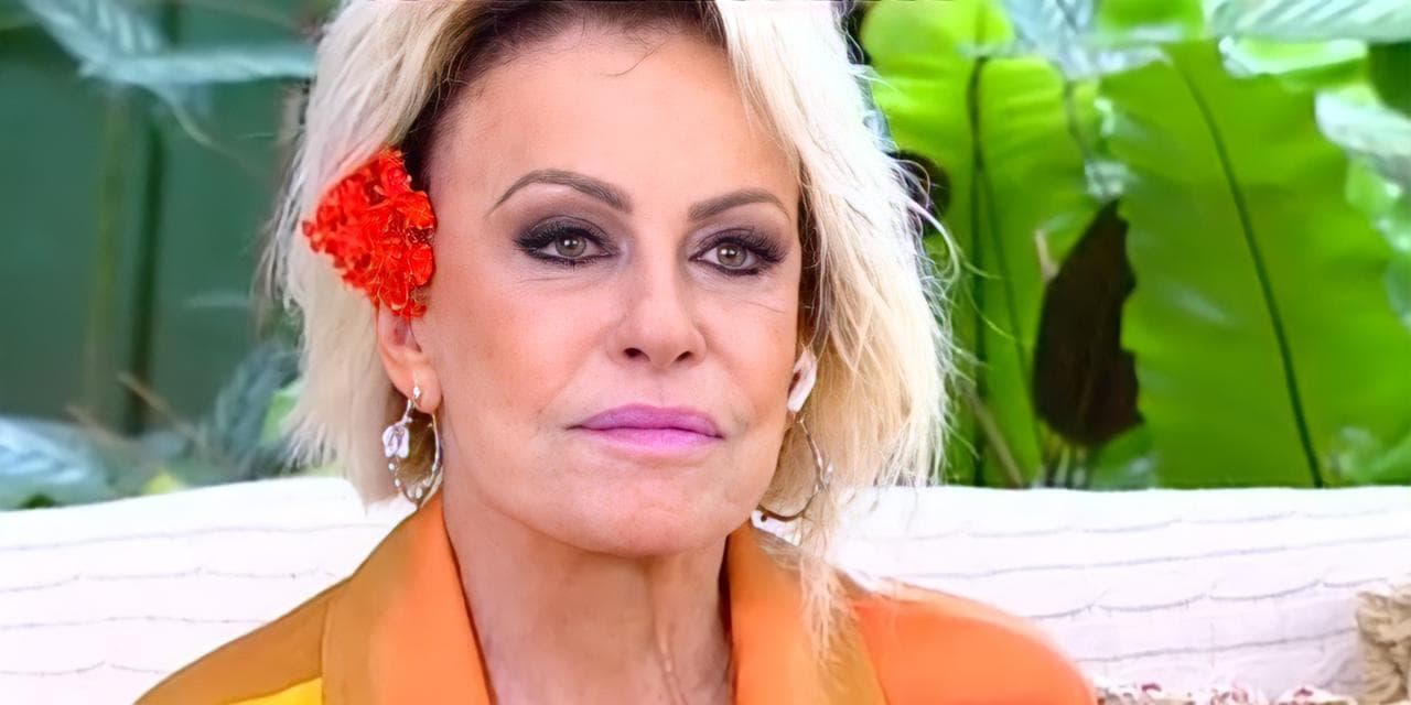 Ana Maria se emociona durante "Mais Você", da Globo (Reprodução) Ana Maria se emociona durante "Mais Você", da Globo (Reprodução)