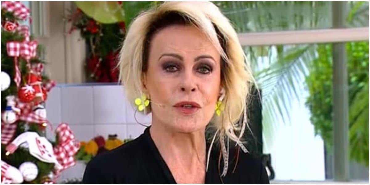 Ana Maria Braga durante o programa Mais Você - Foto: Reprodução Ana Maria Braga durante o programa Mais Você - Foto: Reprodução