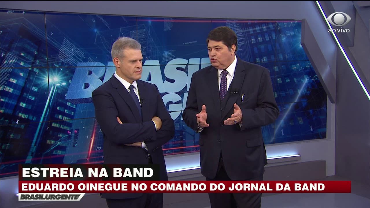 Apresentador da Band, Eduardo, detonou governo de Bolsonaro (Foto: Divulgação) Apresentador da Band, Eduardo, detonou governo de Bolsonaro (Foto: Divulgação)