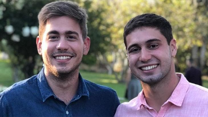 Pedro Figueiredo e Erick Rianelli são repórteres da Globo, casados Pedro Figueiredo e Erick Rianelli são repórteres da Globo, casados