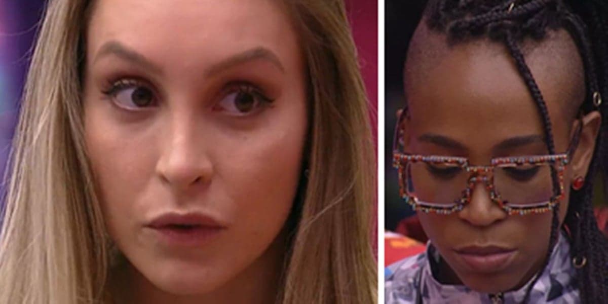 Carla Diaz teve conversa séria com Karol Conká (Foto: Montagem/TV Foco) Carla Diaz teve conversa séria com Karol Conká (Foto: Montagem/TV Foco)