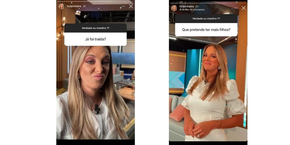 Ticiane Pinheiro assumiu já ter sido traída e revelou que quer ter mais filhos (Foto: Reprodução / Instagram) Ticiane Pinheiro assumiu já ter sido traída e revelou que quer ter mais filhos (Foto: Reprodução / Instagram)