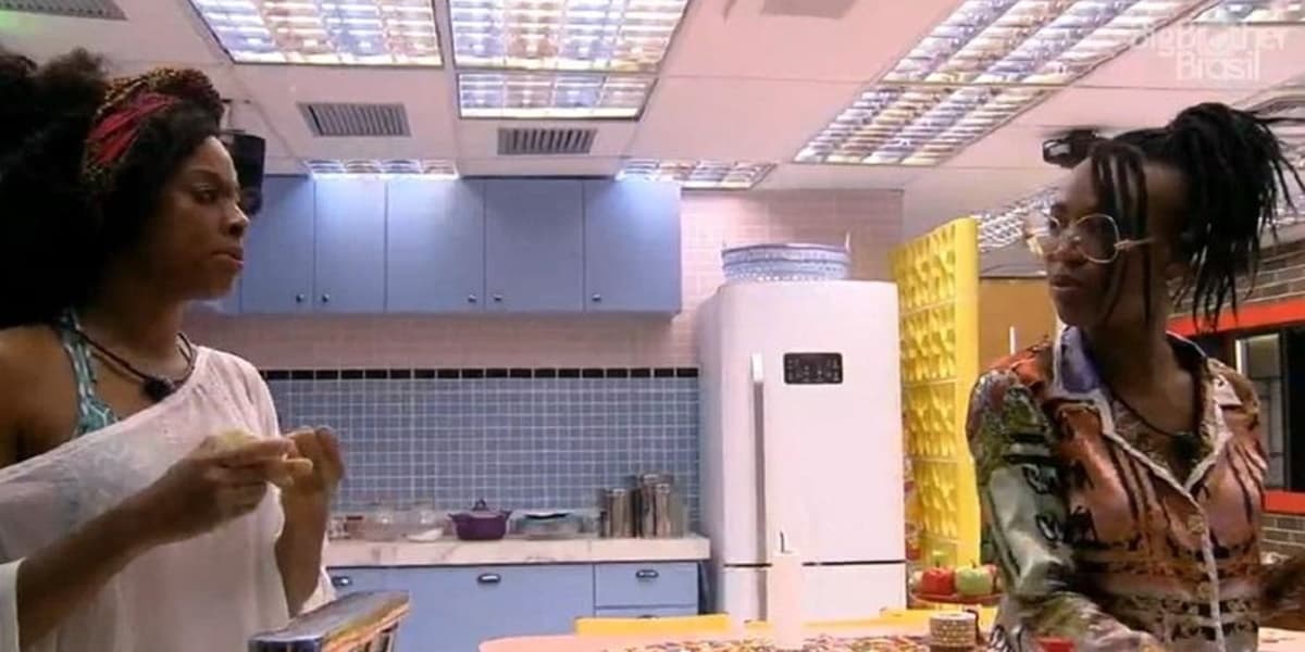 Lumena e Karol Conká no BBB 21 Lumena e Karol Conká no BBB 21
