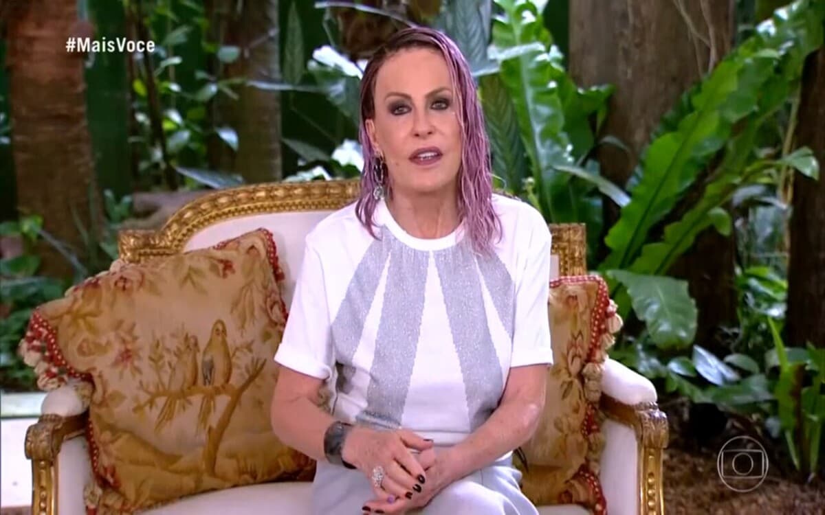 Ana Maria Braga ao vivo no Mais Você fez homenagem para Tom Veiga e se emocionou (Foto: Divulgação) Ana Maria Braga ao vivo no Mais Você fez homenagem para Tom Veiga e se emocionou (Foto: Divulgação)